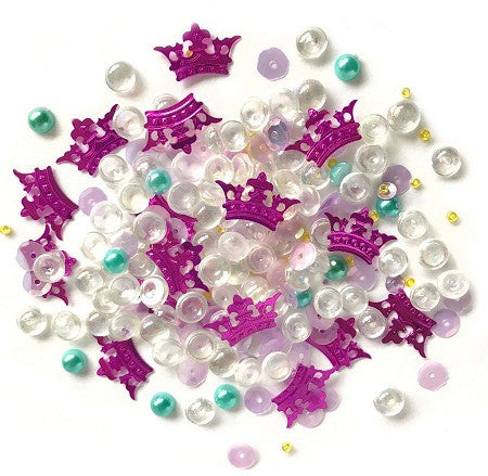 Buttons Galore Sparkletz Embellishments Princess Dreams